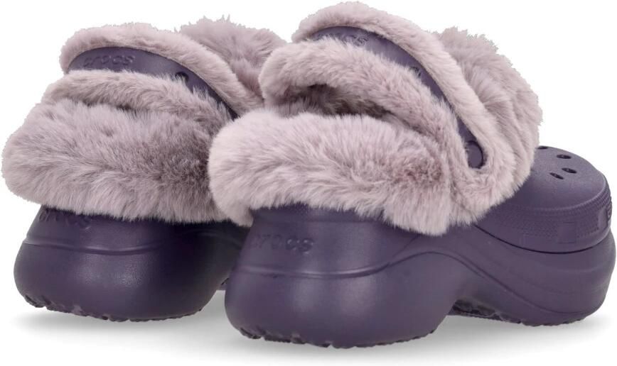 Crocs Bae Gevoerde Klompen Met Slippers Fashion Wear Vrouwen - Foto 4