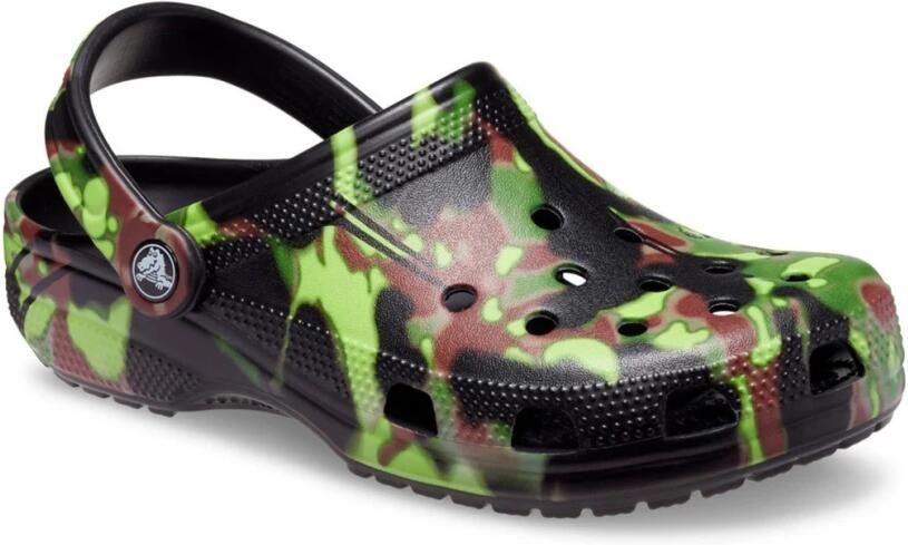 Crocs Classic Spray Camo Klompen Groen Zwart Man - Foto 5