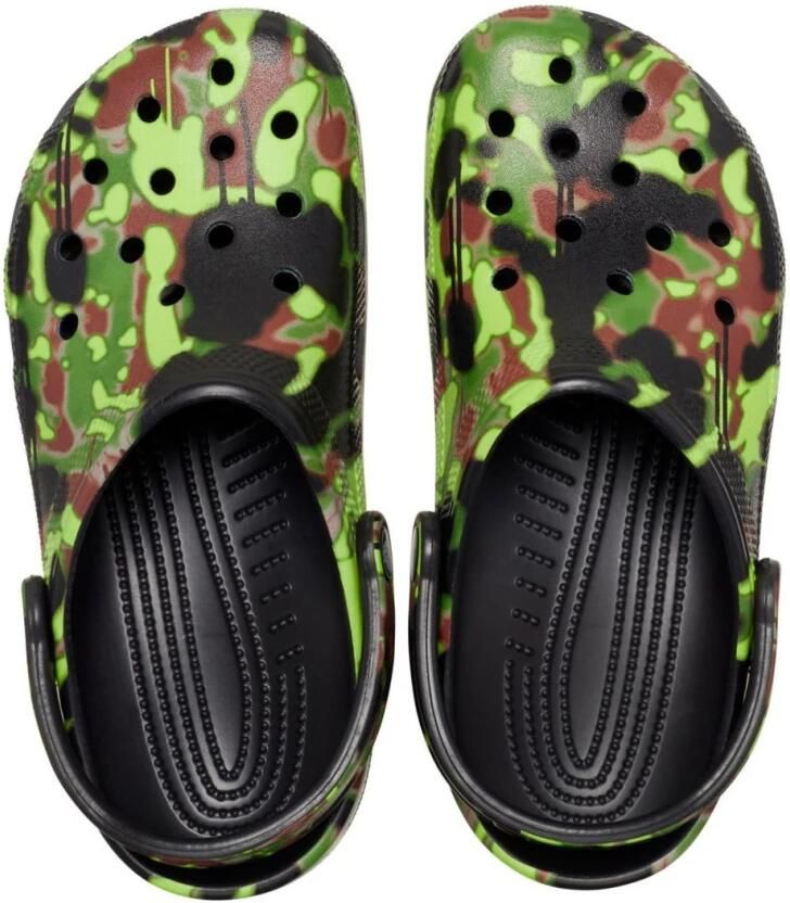 Crocs Classic Spray Camo Klompen Groen Zwart Man - Foto 2