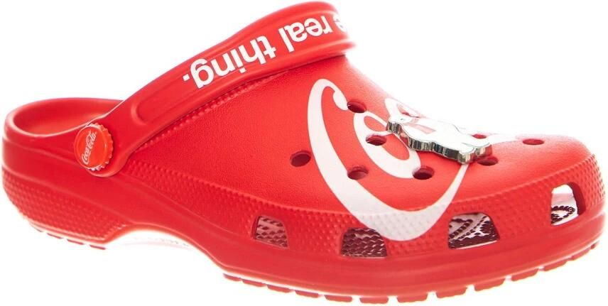 Crocs Classic Coca Cola Clog Unisex Rood Slippers - Foto 9