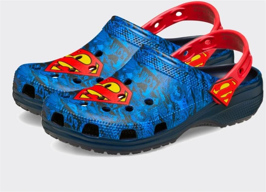 Crocs Clogs 'Super Classic' blauw geel rood zwart - Foto 7