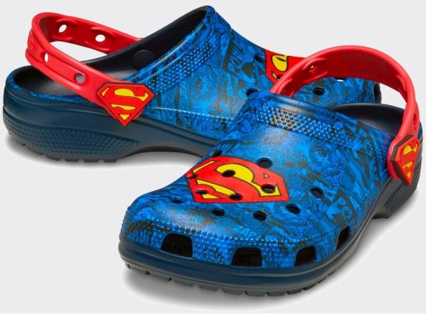 Crocs Clogs 'Super Classic' blauw geel rood zwart - Foto 9