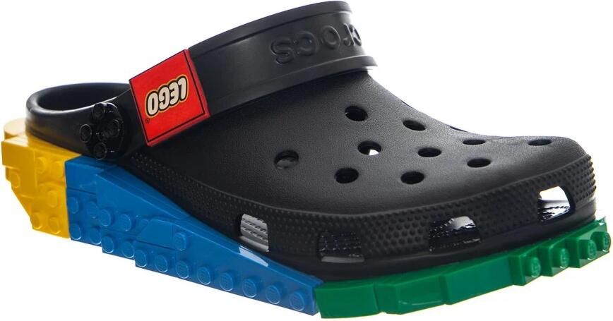 Crocs Clogs '4LW System' royal blue koningsblauw mosterd rood zwart - Foto 2