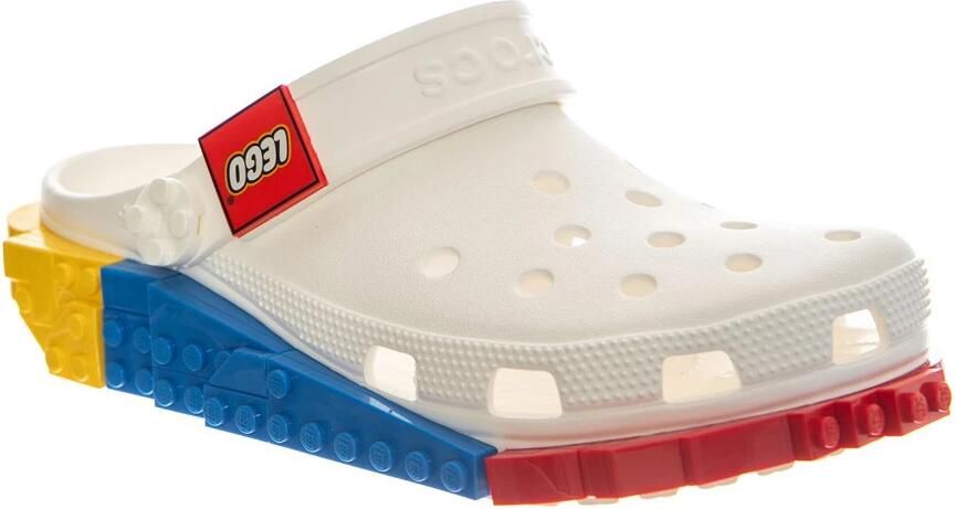 Crocs Clogs '4LW System' royal blue koningsblauw mosterd wit