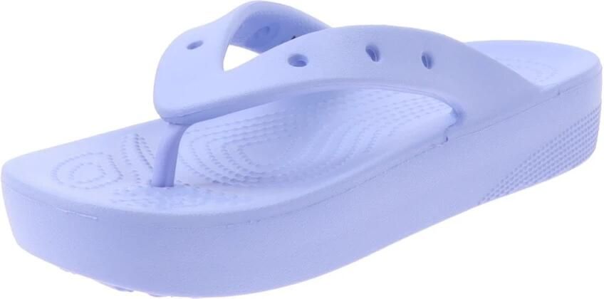 Crocs Classic Platform Slippers Blauw Vrouw - Foto 3