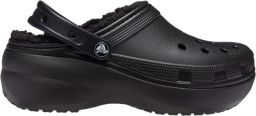 Crocs Klompen Sabots Classic Platform Lined doublure douce et floue