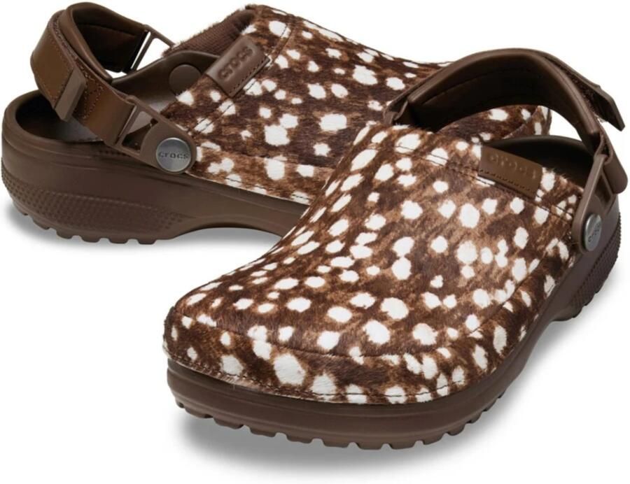 Crocs Klassieke Gemaakte Pony Haar Clogs - Foto 4
