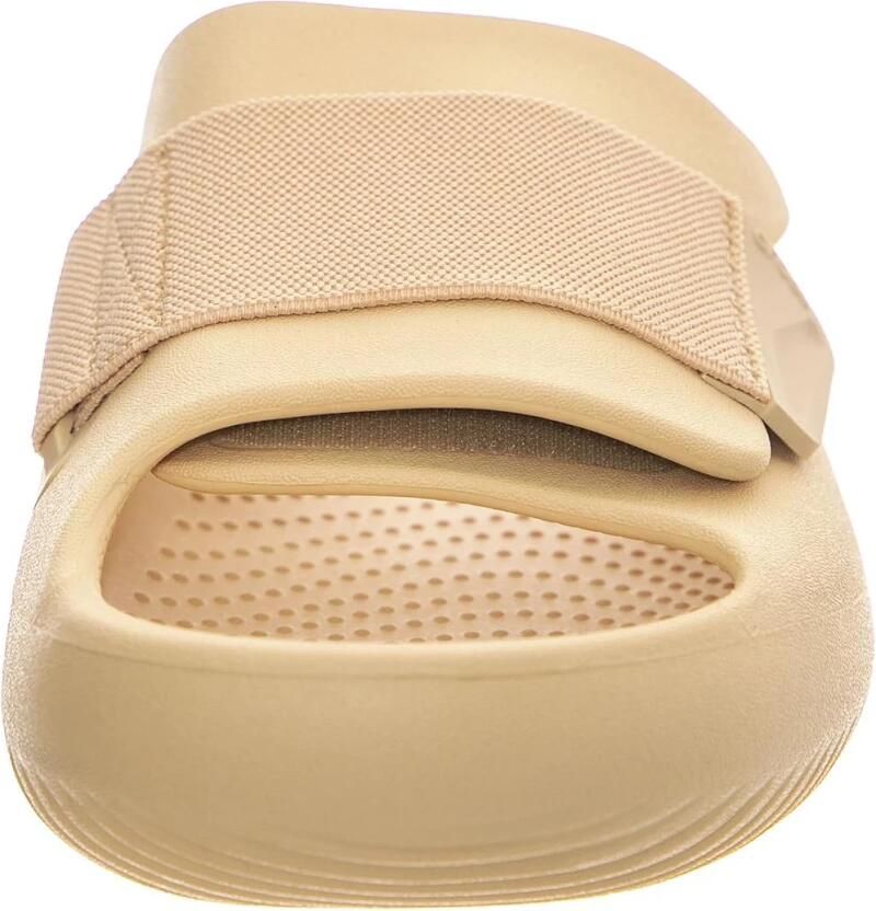 Crocs Mellow Luxe Recovery Slide Sandalen maat M10 W12 beige - Foto 2