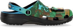 Crocs Clogs 'Minecraft' ombergrijs lichtgrijs spar zwart