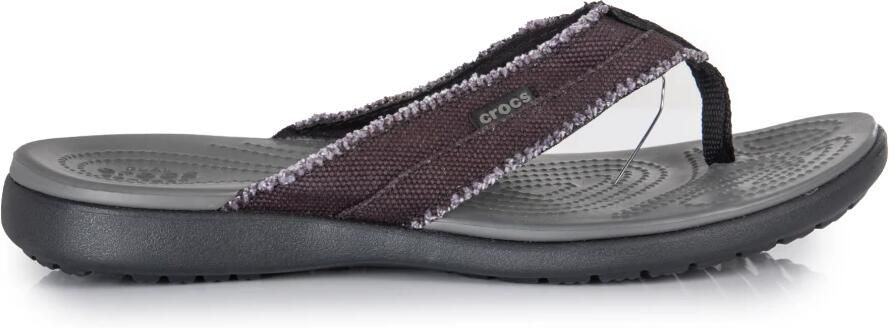 Crocs Santa Cruz Canvas Flip Flops