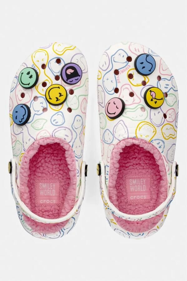 Crocs Klapper Smiley Classic Lined Clog 37-38 Unisex - Foto 5