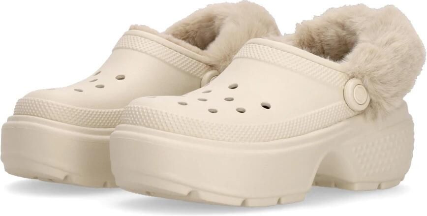 Crocs Beige Gevoerde Schoenen voor Moderne Beige - Foto 2