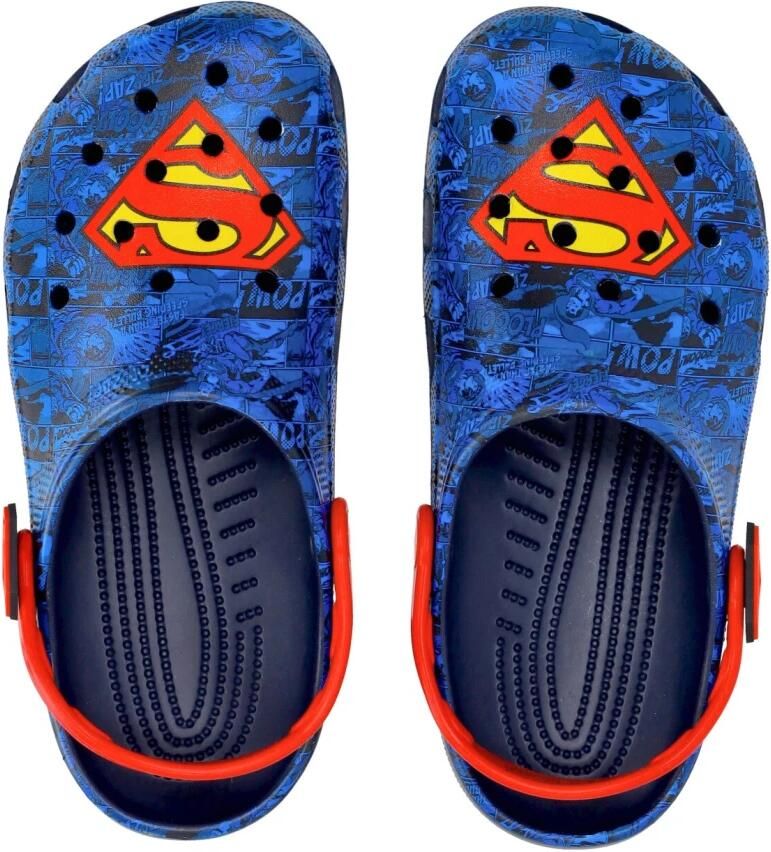 Crocs Clogs 'Super Classic' blauw geel rood zwart - Foto 4
