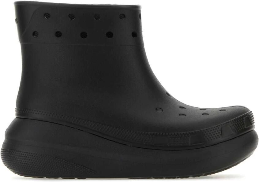 Crocs Zwarte Classic Crush Enkellaarzen