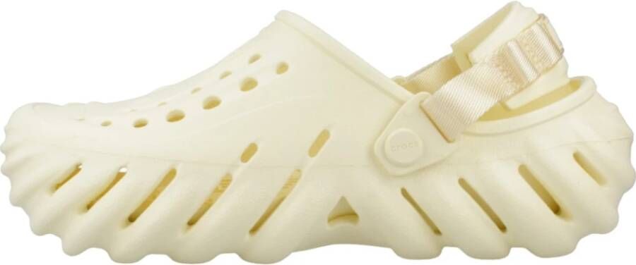 Crocs Witte Echo Clog Sandalen White Heren