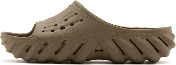 Crocs Echo Slide Sandalen Brown Dames