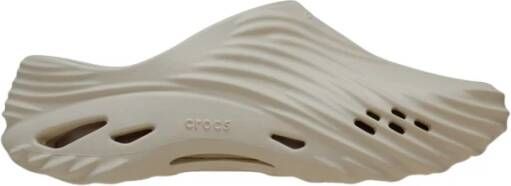 Crocs Echo Heren Slippers en Sandalen Beige Maat: 41-42 Rubber Foot Locker