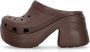 Crocs Elegante Mokka Klomp Muiltje Vrouwen - Thumbnail 1