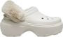 Crocs Elegante sandalen met sleehak en overdreven zolen Beige Dames - Thumbnail 1