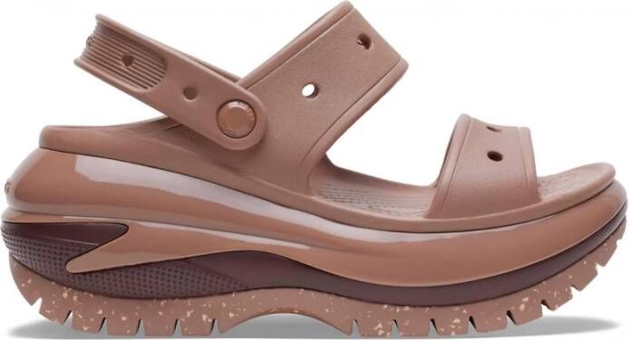 Crocs Mega Crush Sandal Dames Brown- Dames Brown