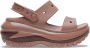 Crocs Mega Crush Sandal Dames Brown- Dames Brown - Thumbnail 1