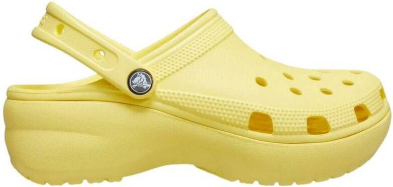 Crocs Flat Sandals Geel Dames
