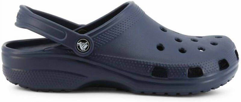 Crocs Classic Sportieve slippers Unisex- Blauw 410 -Navy - Schoenen.nl