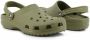 Crocs Classic Slippers en Sandalen Groen Maat: 41-42 Plastic Foot Locker - Thumbnail 11