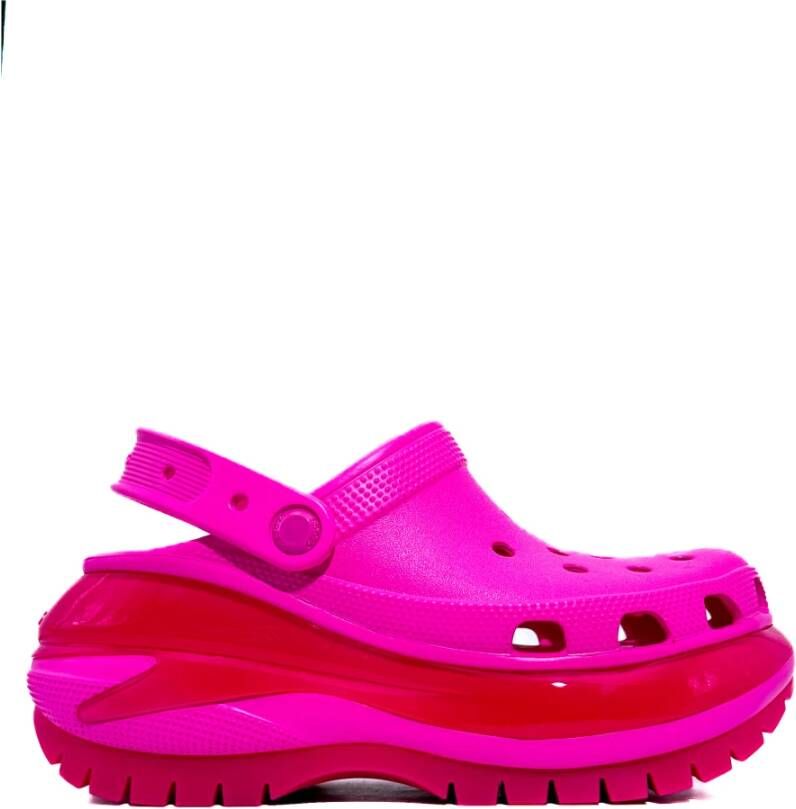 Crocs Classic Mega Crush Sandalen & Slides juice maat: 36 37 beschikbare maaten:36 37 38 39 40 41 42 - Foto 4