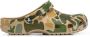 Crocs Gedrukte klassieke sandalen in camo-stijl Multicolor Heren - Thumbnail 1