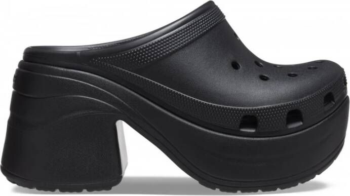 Crocs Heeled Mules Black Dames