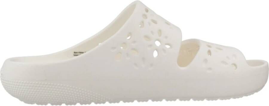 Crocs Klassieke Bloe uitgesneden Sandalen