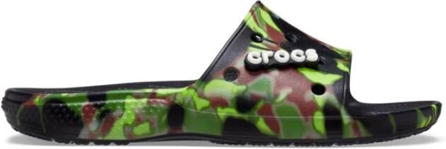 Crocs Klassieke Camo Slide Sandalen