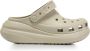 Crocs Classic Crush Slides & Sandalen in beige formaten: 37 38 - Thumbnail 2