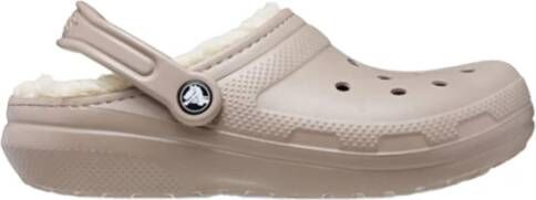 Crocs Klassieke Gevoerde Klomp in Beige