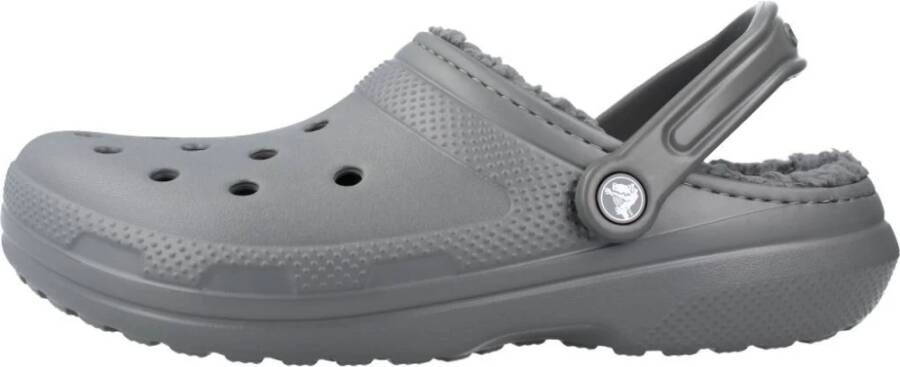 Crocs Pantoffels Classic Lined Clog Tuinclogs slippers clogs met knuffelig faux-bont - Foto 8