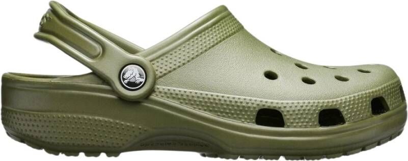Crocs Classic Heren Slippers en Sandalen Groen Maat: 39-40 Plastic Foot Locker