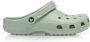 Crocs Klassieke Klomp Sandalen Groen Unisex Green - Thumbnail 2