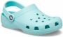 Crocs Kid's Classic Clog Sandalen maat C12 blauw turkoois - Thumbnail 2