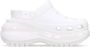 Crocs Klassieke Mega Crush Klomp White Dames - Thumbnail 1