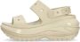 Crocs Klassieke Mega Crush Sandaal Beige Dames - Thumbnail 1