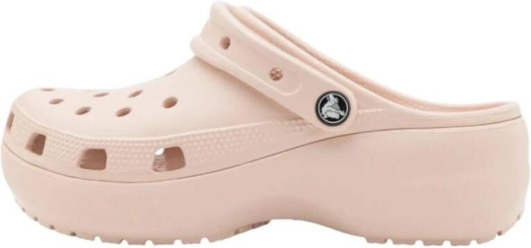 Crocs Klassieke Platform Klomp in Quartz
