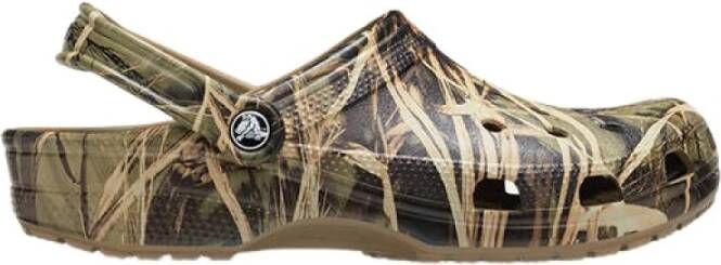 Crocs Klassieke realtree -klompen Green Heren