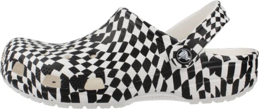 Crocs Klassieke Warped Checker Klompen