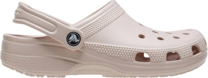 Crocs Klassieke Sabot Unisex Synthetische Slippers Pink Dames