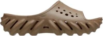 Crocs Lichtgewicht Waterbestendige Slide Bruin Heren