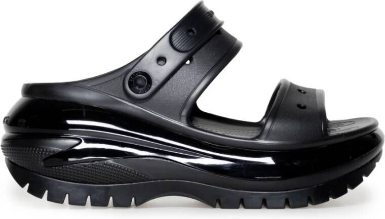 Crocs Mega Crush Sandaal Lente Zomer Collectie Black Dames