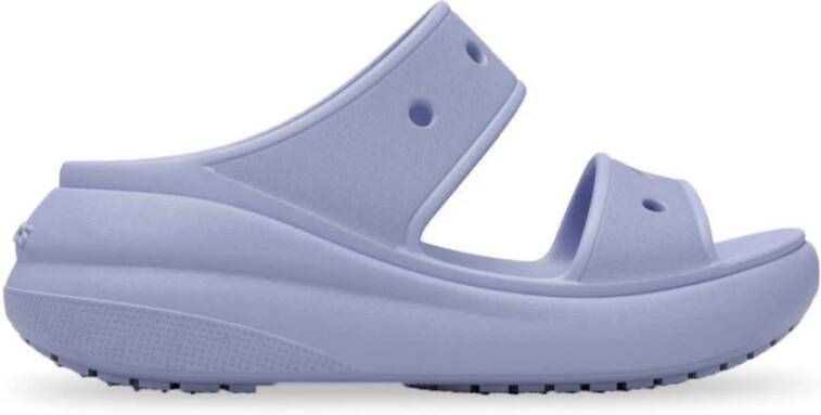 Crocs Paarse Classic Crush Sandalen