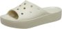 Crocs Women's Classic Platform Slide Sandalen grijs beige - Thumbnail 2