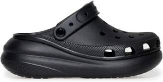 Crocs Classic Crush Clog Gedurfd ontwerp en extra hoogte Black Dames - Foto 5